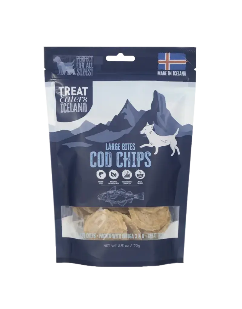 Treat Eaters Treat Eaters Iceland Cod Chips 2.5 oz