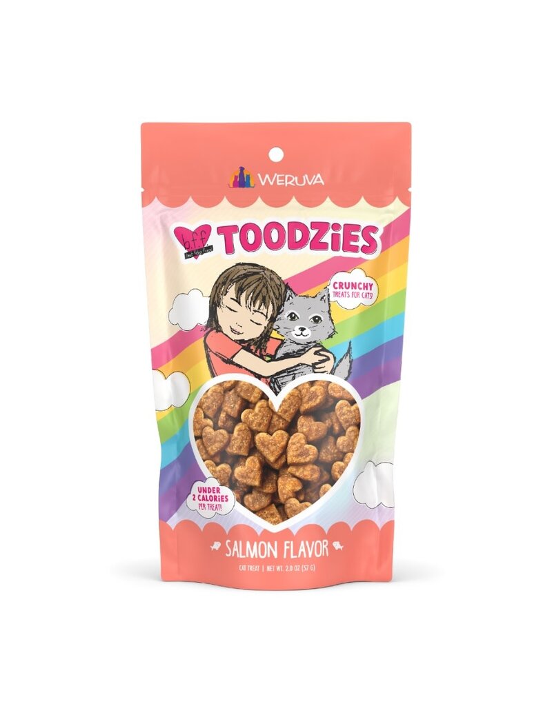 Weruva Weruva BFF Cat Toodzies Crunchy Salmon Treats 2oz