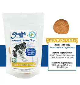 Suzie's CBD Suzie's CBD Crunchin' Chicken Cips 3 oz