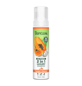 TropiClean Tropiclean Dog & Cat No Rinse Shampoo Papaya & Coconut 7.4oz