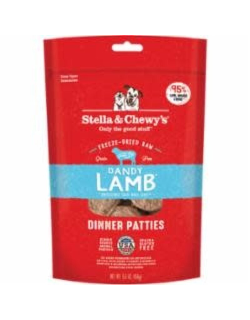 Stella & Chewy's Stella & Chewy's Freeze Dried Raw Dandy Lamb Dinner Patties For Dogs 5.5oz