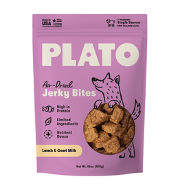 Plato Plato Dog Jerky Bites Lamb With Goat Milk 18oz