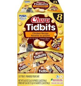 Inaba Churu Tidbits Chicken Cat Treats 3.36 oz