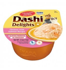 Inaba Inaba Dashi Delights Chicken with Salmon Cat Treats 2.5 oz