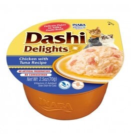 Inaba Inaba Dashi Delights Chicken with Tuna Cat Treats 2.5 oz