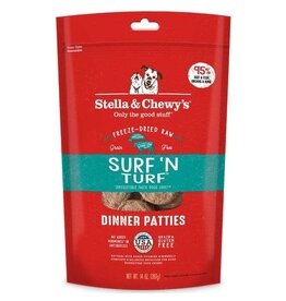 Stella & Chewy's Stella & Chewy's Freeze Dried Raw Surf & Turf Dinner Patties For Dogs 5.5oz