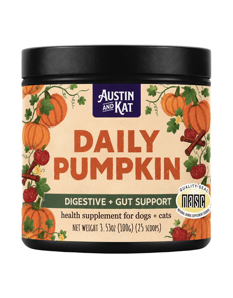Austin & Kat Austin & Kat Dog Daily Pumpkin Fiber Powder 100G