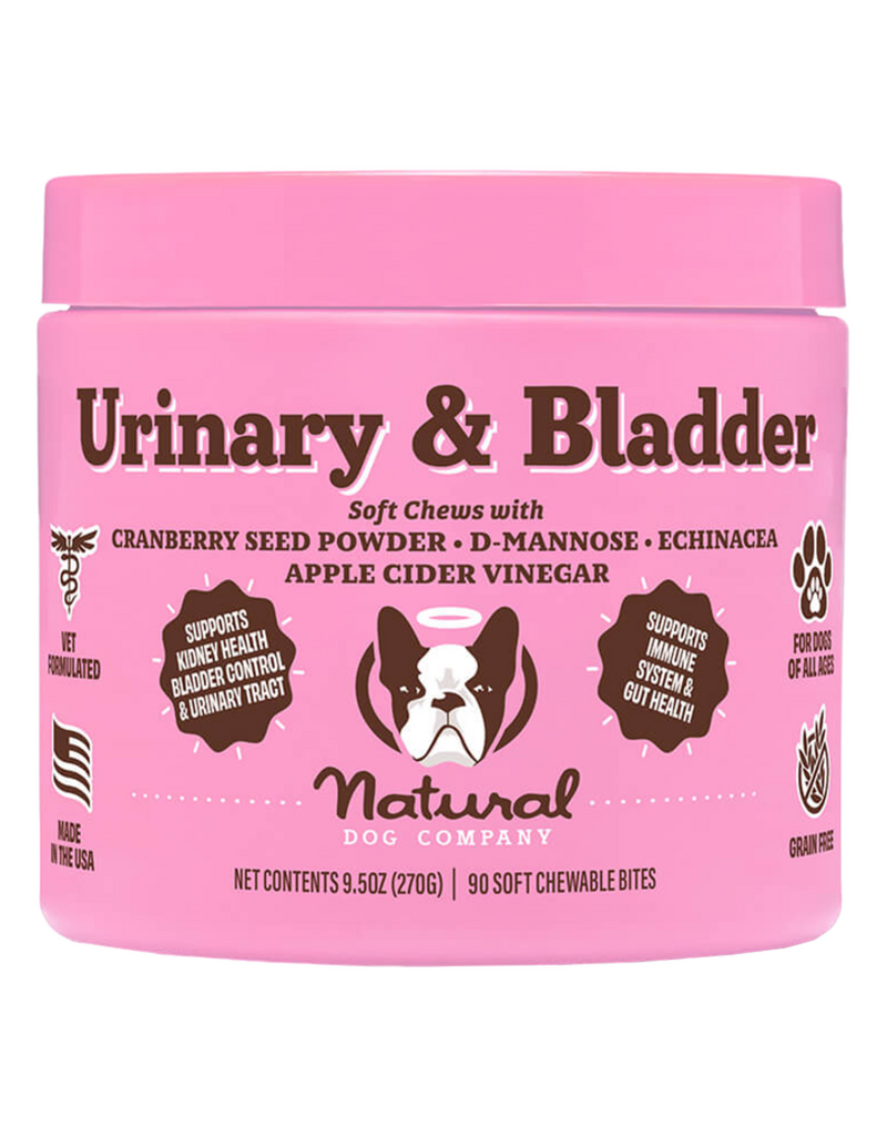 Natural Dog Company Dog Urinary & Bladder Chews - 90 Count