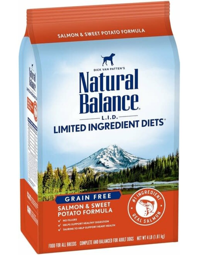 Natural Balance Natural Balance LID Adult Grain Free Salmon & Sweet Potato 4 LB