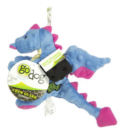 Worldwise GoDog Worldwise GoDog Dragons Mini Chew Guard Toy Periwinkle Small