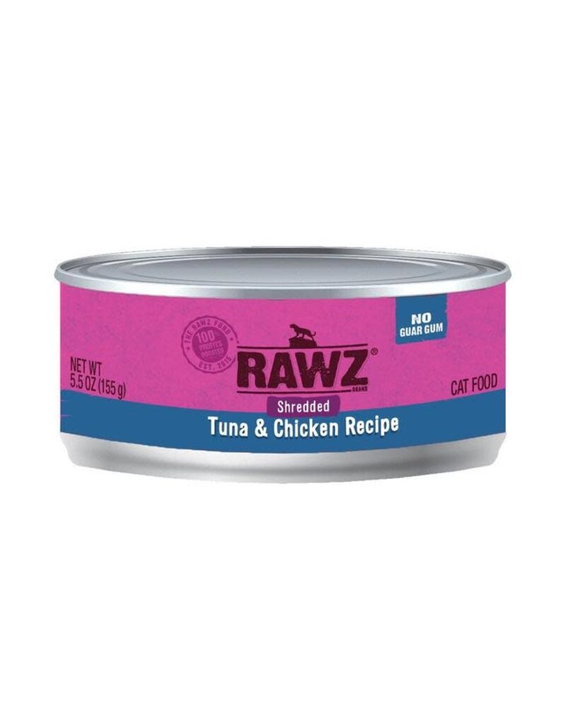 Rawz Rawz Cat Shredded Tuna & Chicken Recipe 3oz
