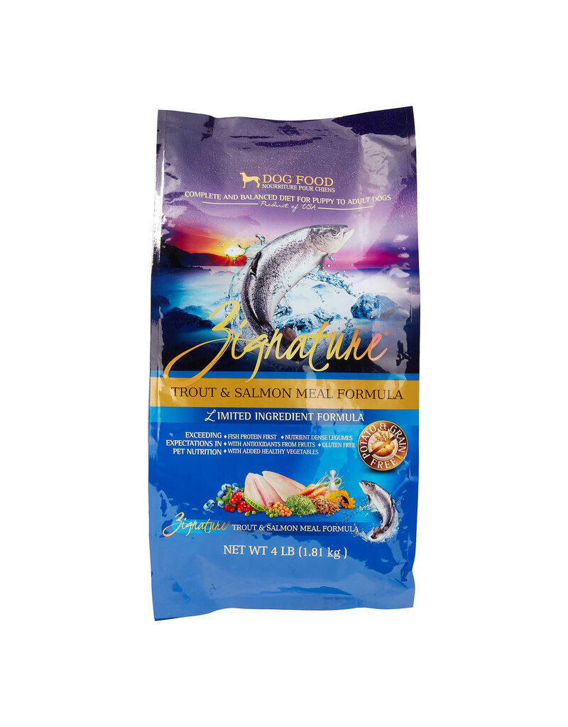 Zignature Zignature Trout & Salmon Meal Limited Ingredient Formula Grain-Free Dry Dog Food