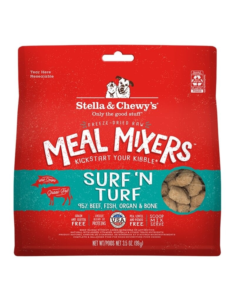 Stella & Chewy's Stella & Chewy's Dog Freeze-Dried Mixer Surf & Turf 3.5 oz