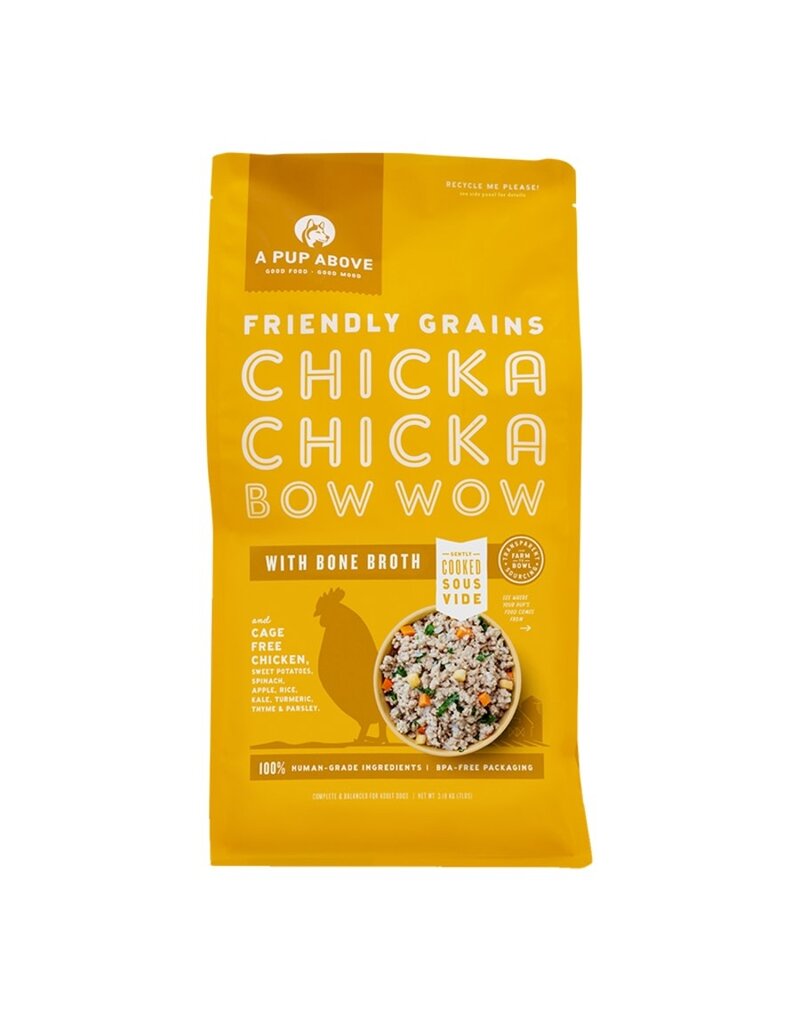 A Pup Above dog frozen chicka bow wow 7lb