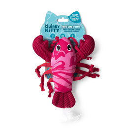 Quirky Kitty Lobster Kicker Cat Toy