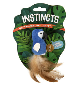 Worldwise Instincts Chatty Chirp HappyNip Catnip Bird Electronic Sound Cat Toy