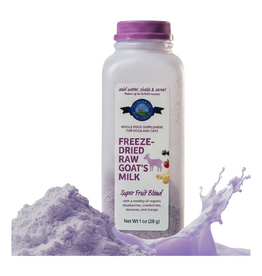 Shepherd Boy Farms Shepherd Boy Farms Dog & Cat Freeze-Dried Raw Goat Milk Super Fruit 16oz