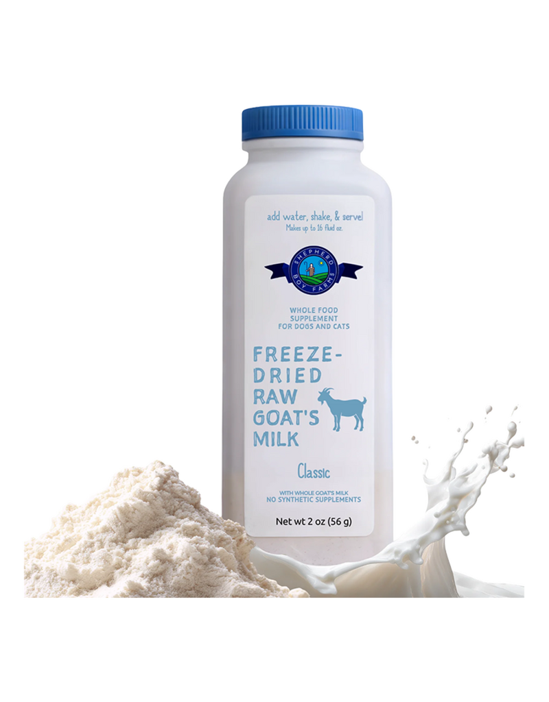Shepherd Boy Farms Shepherd Boy Farms Dog & Cat Freeze-Dried Raw Goat Milk Classic 16oz