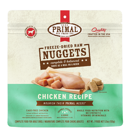 Primal Primal Freeze Dried Raw Chicken Formula Dog Food 5.5oz