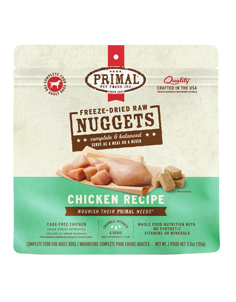 Primal Primal Freeze Dried Raw Chicken Formula Dog Food 5.5oz