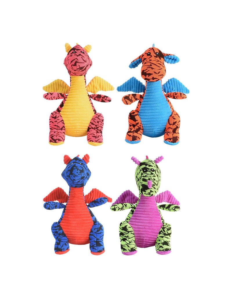 Multipet Multipet Dog Dragon Assorted 10 Inches