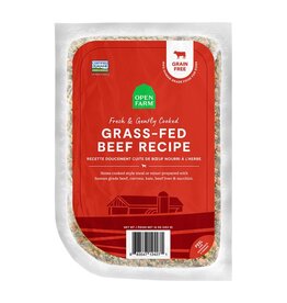 Open Farm Open Farm Dog Frozen Gently Cooked Beef 16oz - 8 Pack