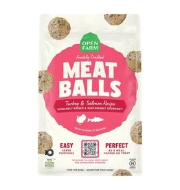 Open Farm Open Farm Dog Frozen Gently Cooked Meatballs Turkey & Salmon 14oz