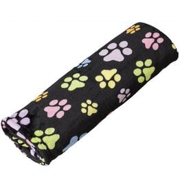Ethical Spot Snuggler Blanket Pawprint Rainbow 30" x 40"