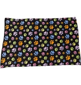 Ethical Spot Snuggler Blanket Pawprint Rainbow 40" x 60"