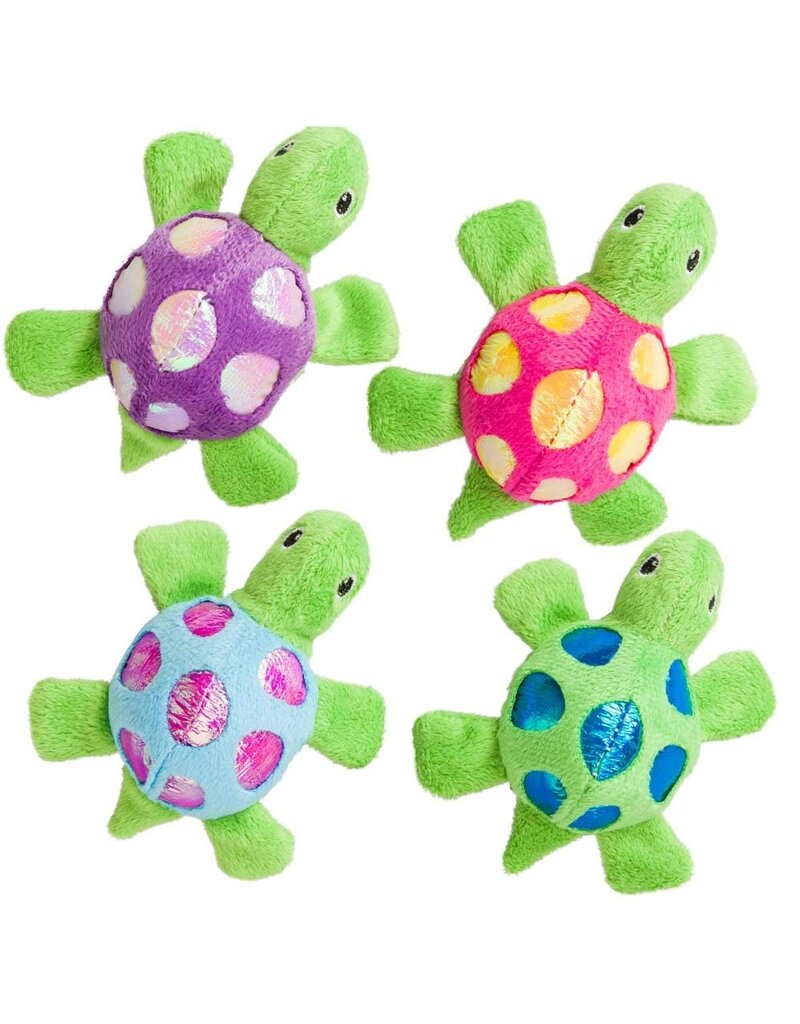 Ethical Ethical Shimmer Glimmer Catnip Turtle Cat Toy