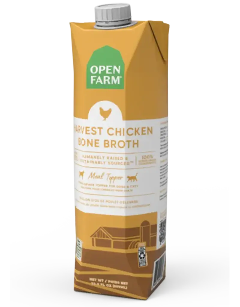 Open Farm Open Farm Chicken Bone Broth 33.8 oz