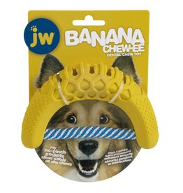 JW Products JW Pet Banana Cheewee Dog Toy Yellow