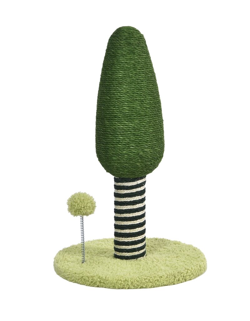 Max & Marlow Novelty Cat Scratcher Tree with Toy 22.83"