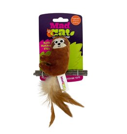 Mad Cat Sloth with Silvervine Cat Toy