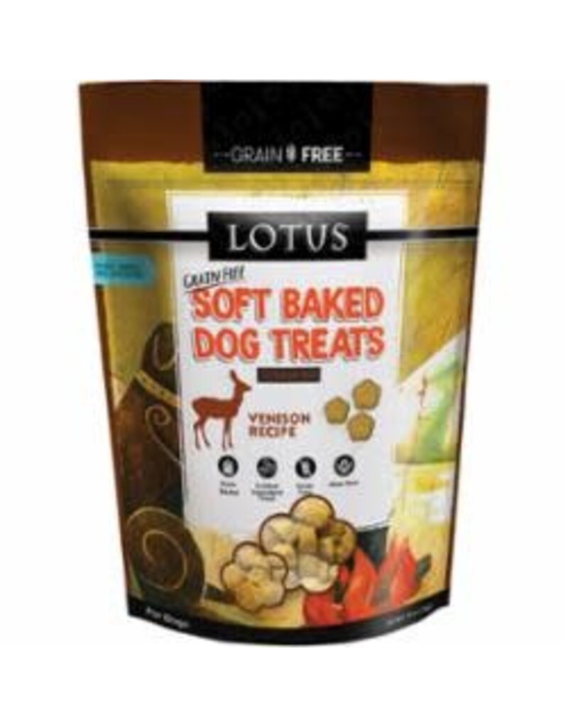 Lotus Lotus Soft Bakes Venison Grain-Free Dog Treats 10oz