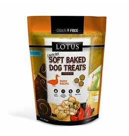 Lotus Lotus Soft Baked Grain Free Duck Dog Treats 10oz