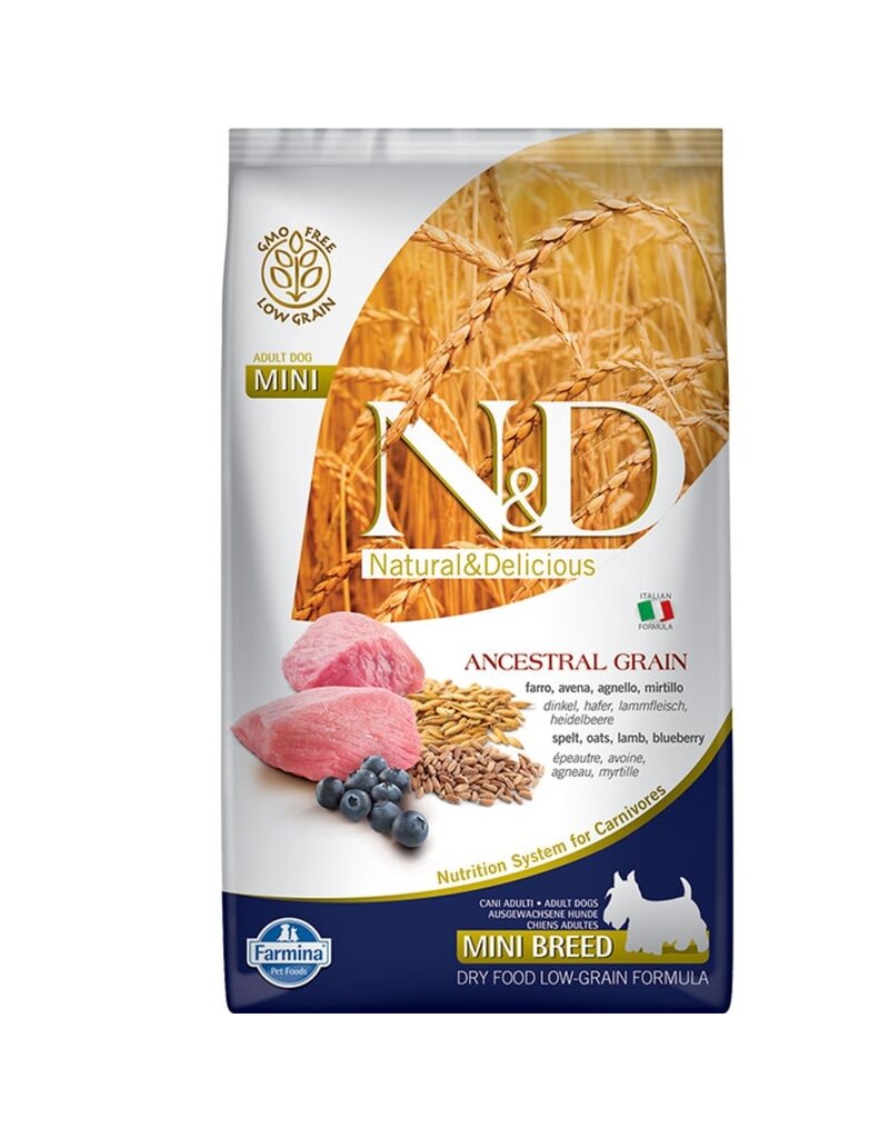 Farmina Farmina Dog Ancestral Grain Lamb & Blueberry Mini 5.5lb