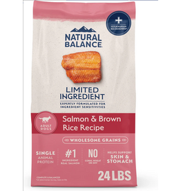 Natural Balance Natural Balance Limited Ingredient Salmon & Brown Rice Dog 24 lb