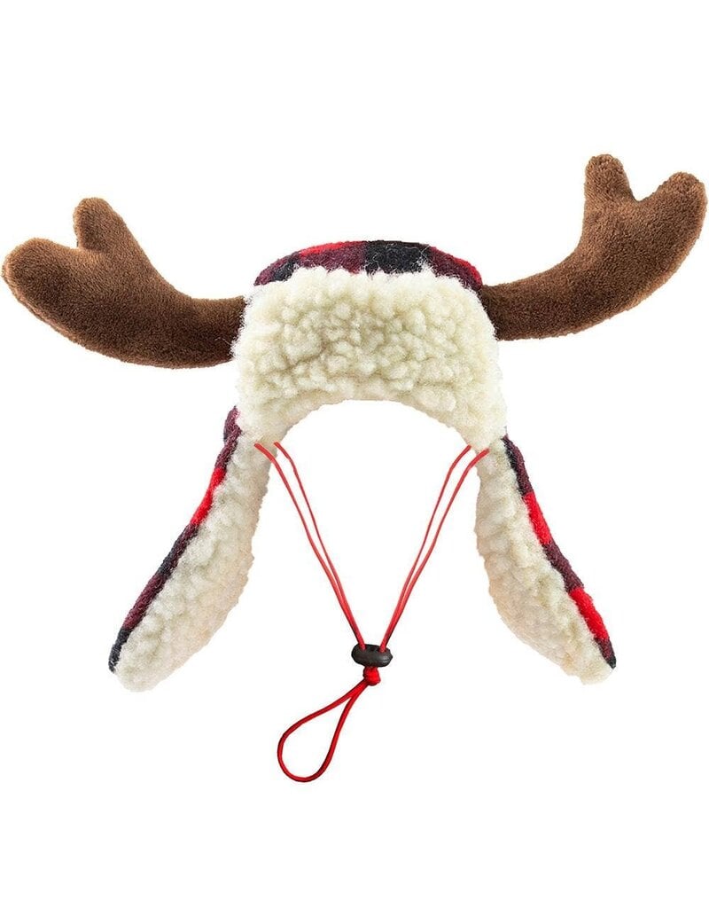 Huxley & Kent Buffalo Check Antler Hat - Small 8"-12"