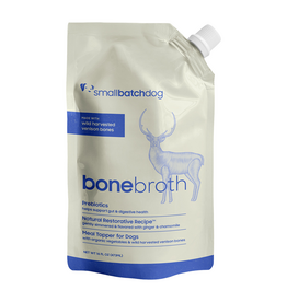 Small Batch Small Batch Dog Shelf Stable Venison Bone Broth 16oz