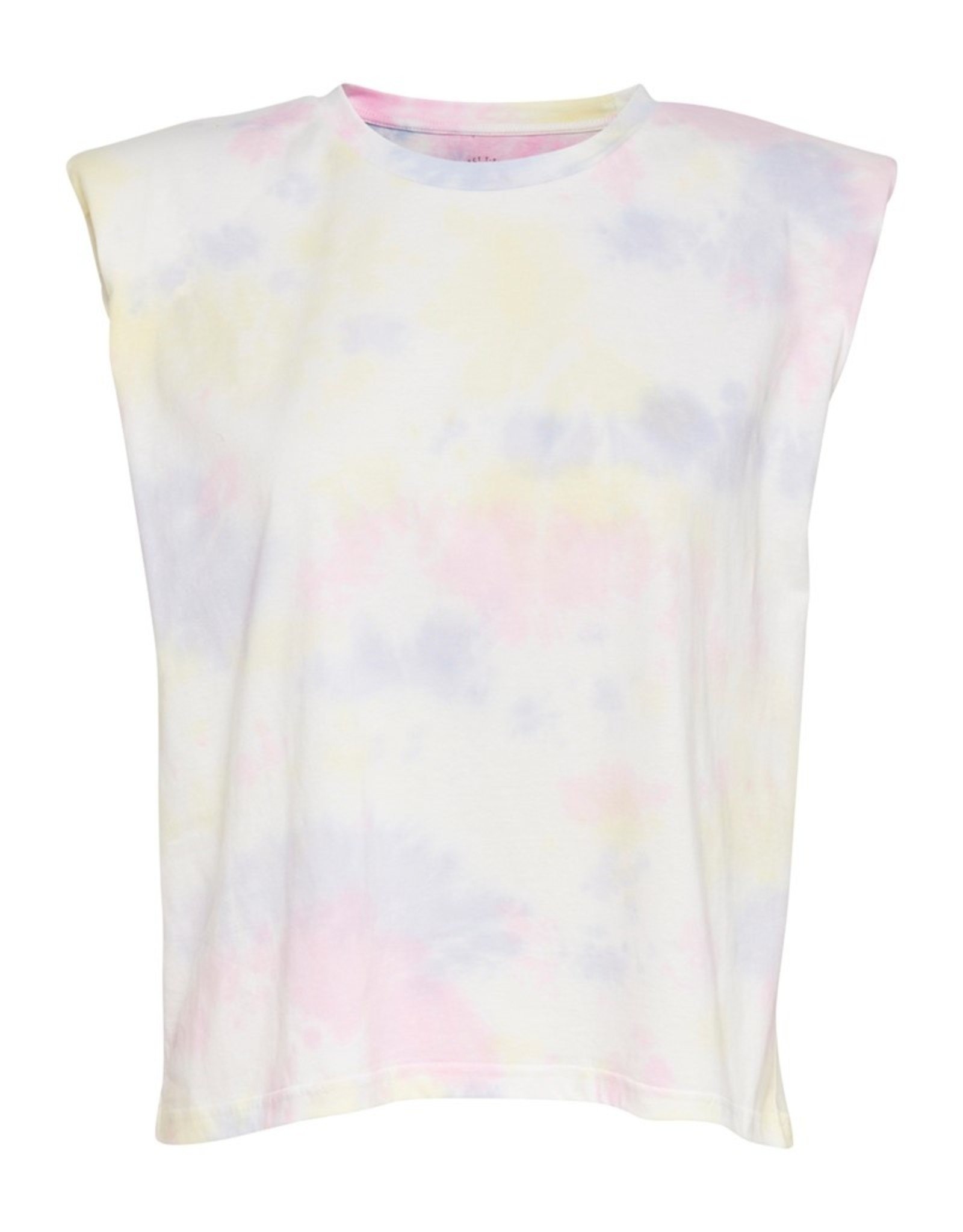 Only Amy Padded Shoulder Tie Dye