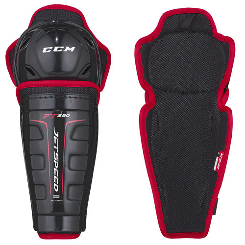CCM CCM S18 JetSpeed FT 350 Shin Guard - Youth CCM CCM S18 JetSpeed FT 350 Shin Guard - Youth