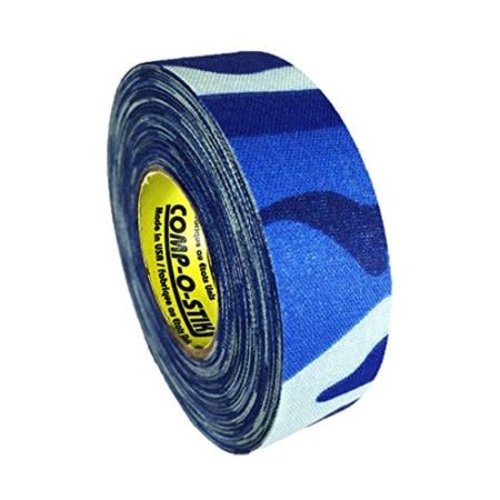 North American North American Hockey Tape - 1-Inch x 20 Yards - Blue Camo - Thin North American North American Hockey Tape - 1-Inch x 20 Yards - Blue Camo - Thin