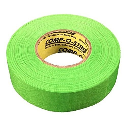 North American North American Hockey Tape - 1-Inch x 27 Yards - Neon Green - Thin North American North American Hockey Tape - 1-Inch x 27 Yards - Neon Green - Thin