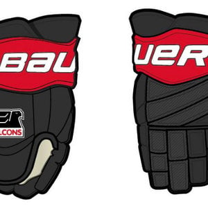 Bauer Falcons Hockey - Bauer Custom Pro Team Hockey Glove