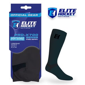 Elite Hockey Elite Hockey Pro-X700 Knee Ultra Bamboo Socks - Adult
