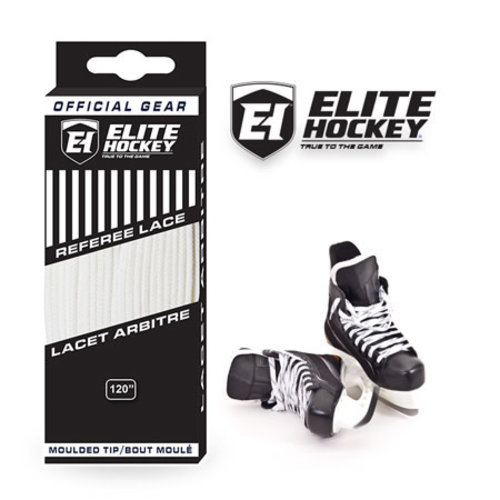 Elite Hockey Elite Hockey Pro Lace Referee - All White