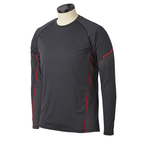 Bauer Bauer Essential Long Sleeve Base Layer Top - Senior Bauer Bauer Essential Long Sleeve Base Layer Top - Senior
