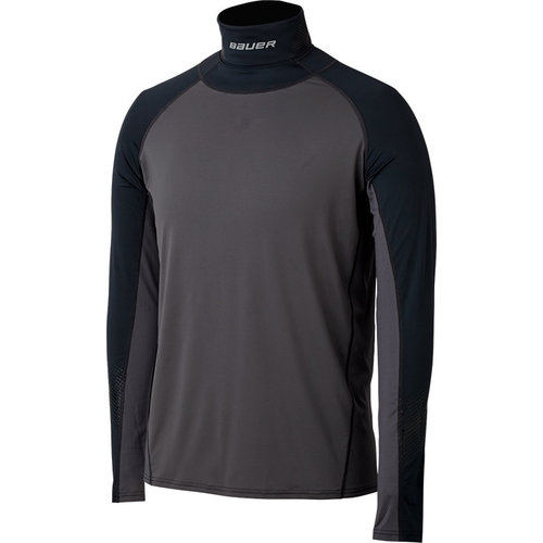 Bauer Bauer Long Sleeve NeckProtect Top - Senior Bauer Bauer Long Sleeve NeckProtect Top - Senior