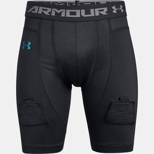 Under Armour Hockey Fitted Short - Black - Youth